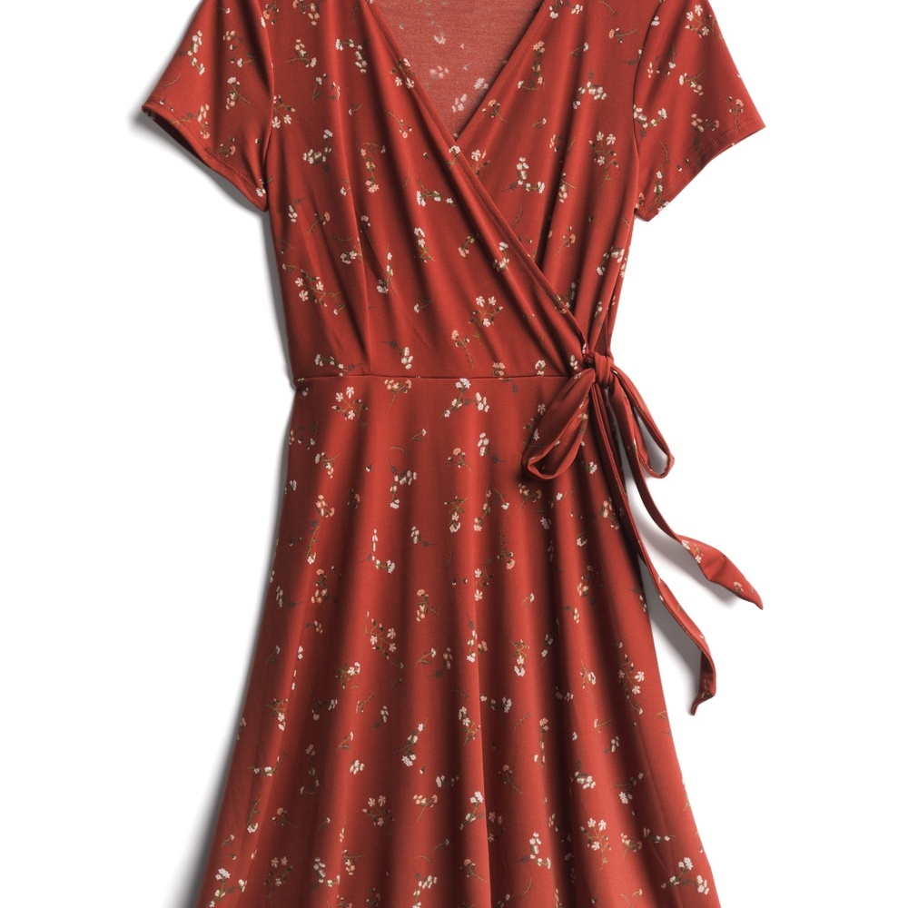 KAILEIGH Arnett Faux Wrap Knit Dress